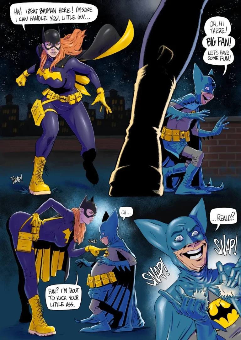 Hot Bat Girl vs Bat Mite (Batman) [Fenris Comix] comic porn - Read now on mycomicporn.com