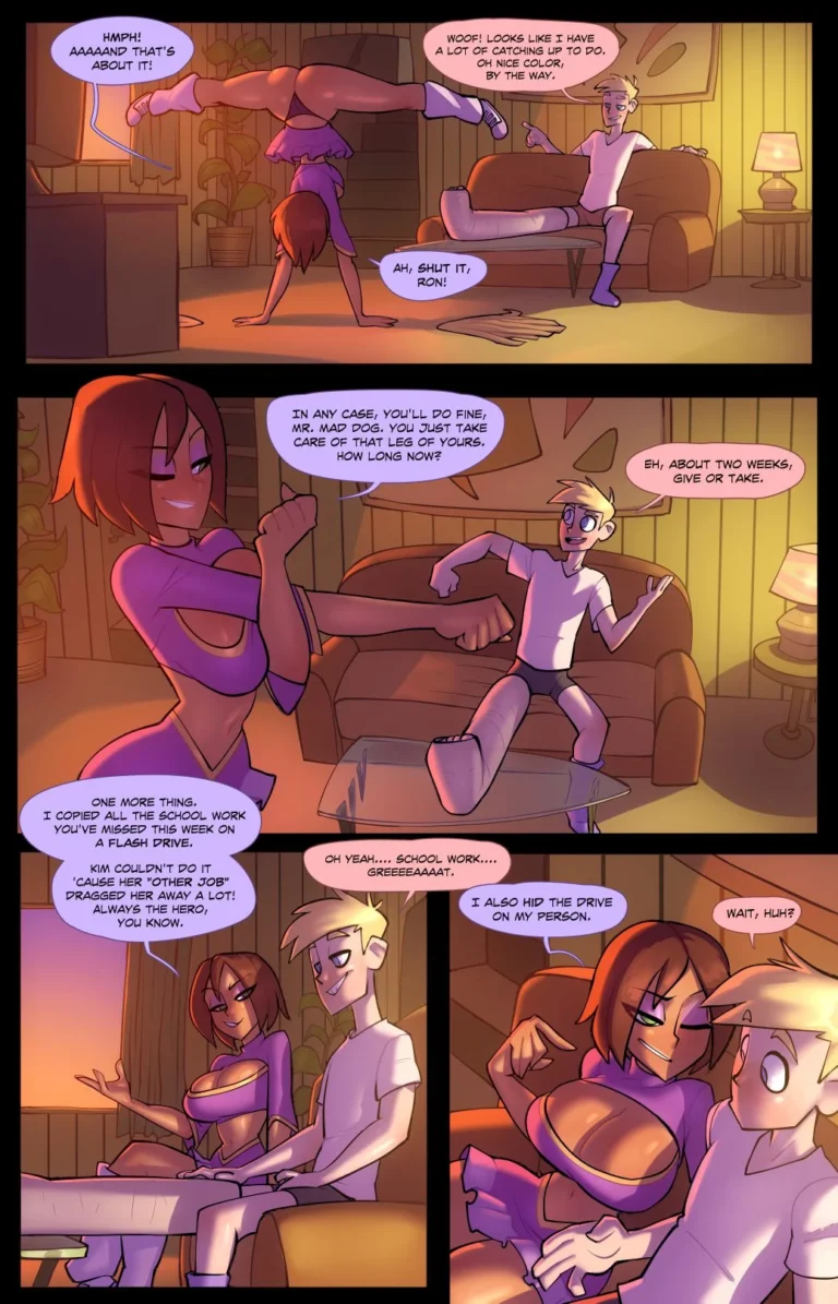 Hot Private Show (Kim Possible) [BigDad] comic porn - Read now on mycomicporn.com