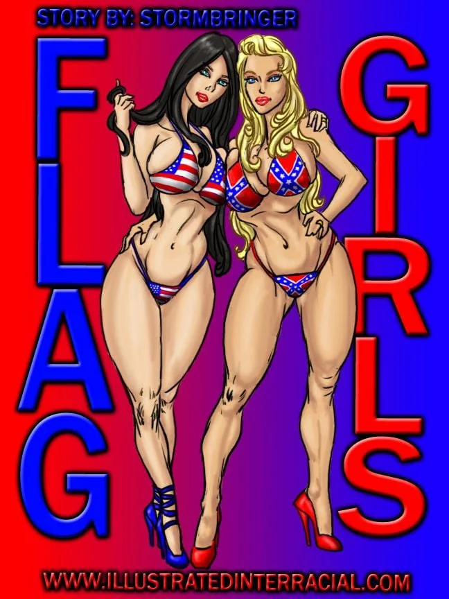 Hot Flag Girls [IllustratedInterracial] comic porn - Read now on mycomicporn.com