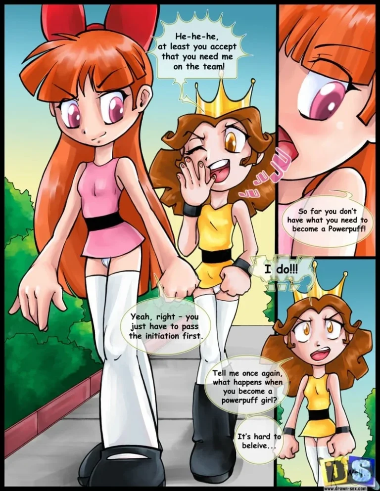 Hot Powerpuff Girls Comic [Drawn-Sex] comic porn - Read now on mycomicporn.com