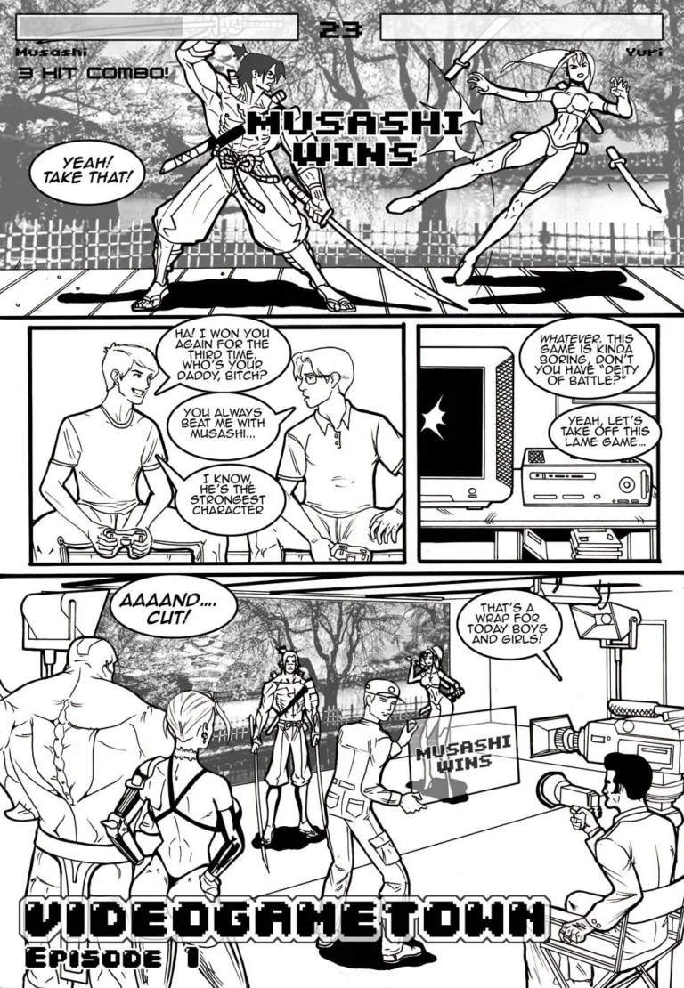 Hot Videogame Town [Leandro Comics] comic porn - Read now on mycomicporn.com