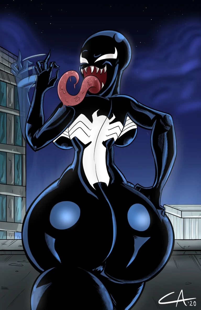 Hot Extra Thicc Venom (Spider-Man) [Ameizing Lewds] comic porn - Read now on mycomicporn.com