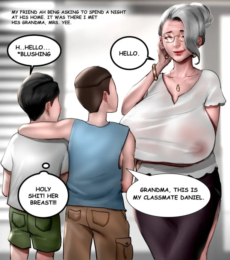 Hot My Friend’s Grandma [Scarlett Ann] comic porn - Read now on mycomicporn.com