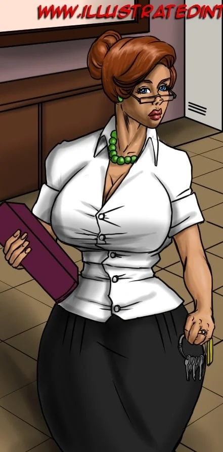 Hot Lust For The Librarian [IllustratedInterracial] comic porn - Read now on mycomicporn.com