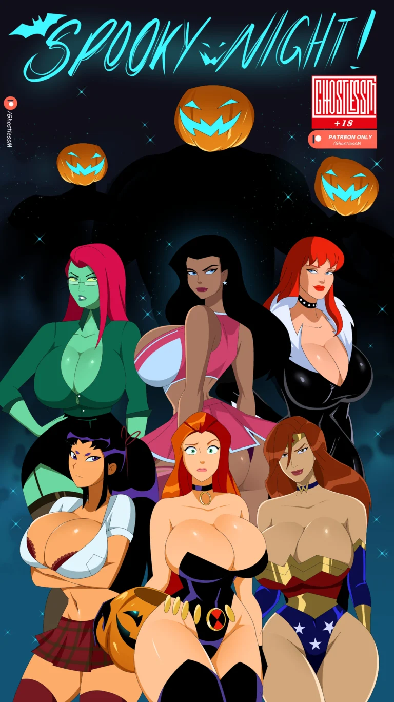 Hot Spooky Night! [GhostlessM] comic porn - Read now on mycomicporn.com