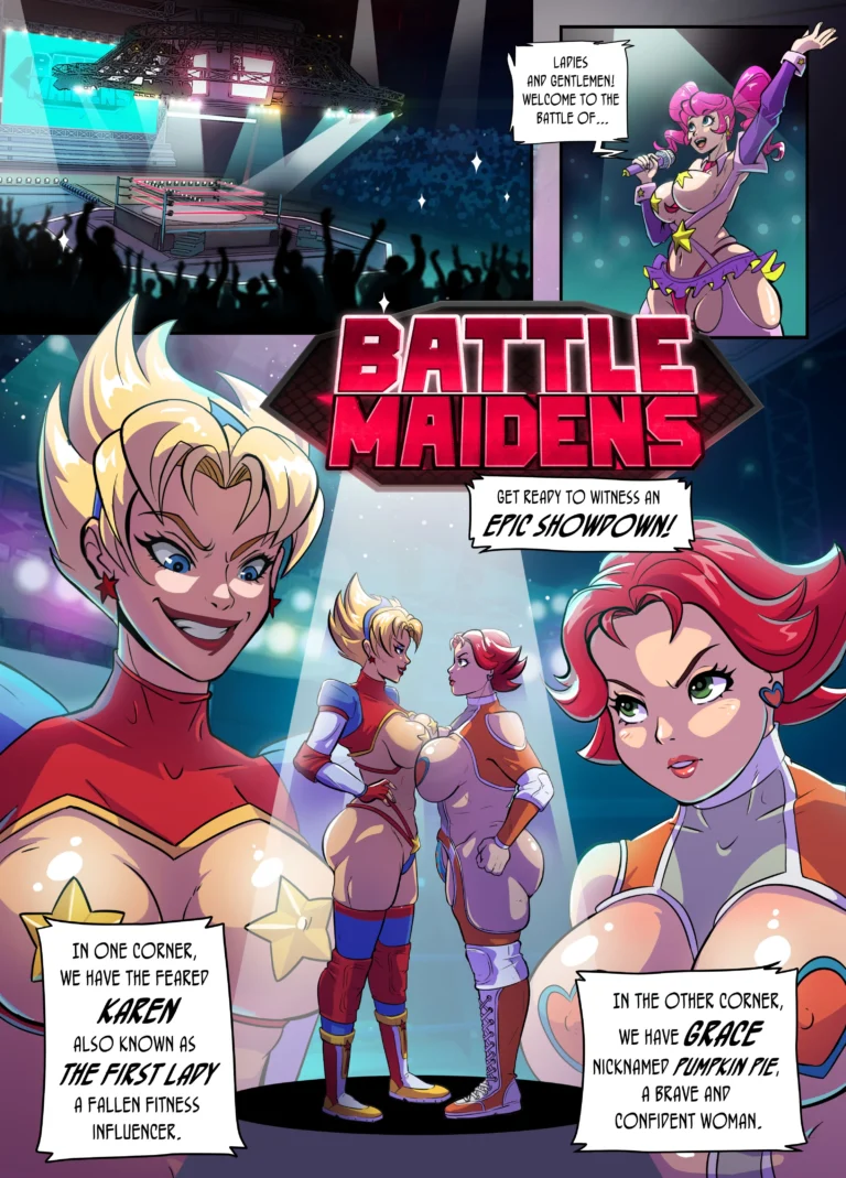 Hot Battle Maidens Karen vs Grace [Crisisbeat] comic porn - Read now on mycomicporn.com