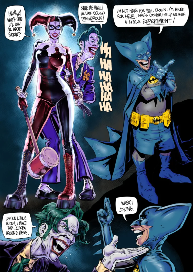 Hot Clowning Around (Batman) [Fenris Comix] comic porn - Read now on mycomicporn.com